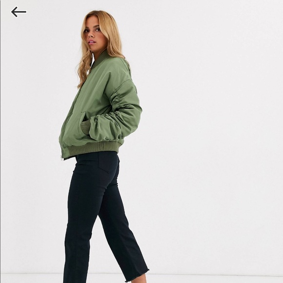 Bomber Jacket with ruching - Picture 4 of 8